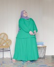 Wiliya Skirt Suit (Shamrock Green)